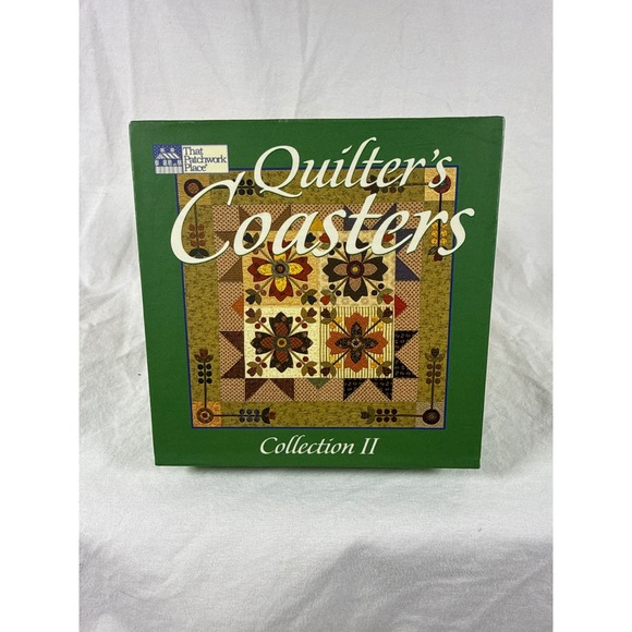Martingale & Company Other - Quilters Coasters Collection II That Patchwork Place Martingale Cork Backed 8pc